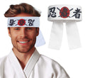 Ninja Stirnband Drachenmotiv Samuraikunst