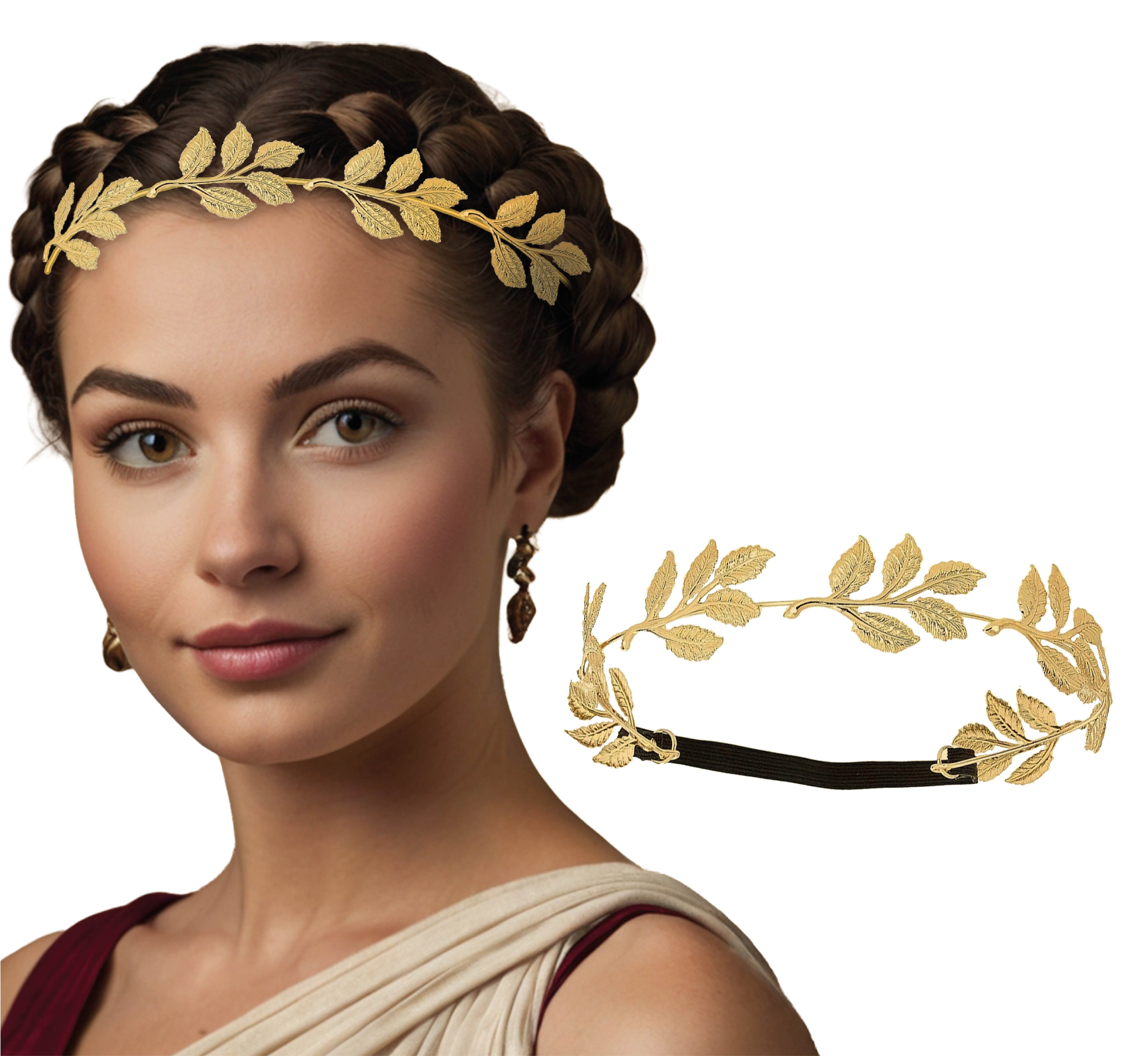 GP23122 – Roemer Griechen Antike Krone Goldene – Farbe: Gold