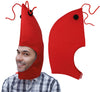GP23136 – Meeresbewohner Garnelen Hut Rot – Farbe: Rot