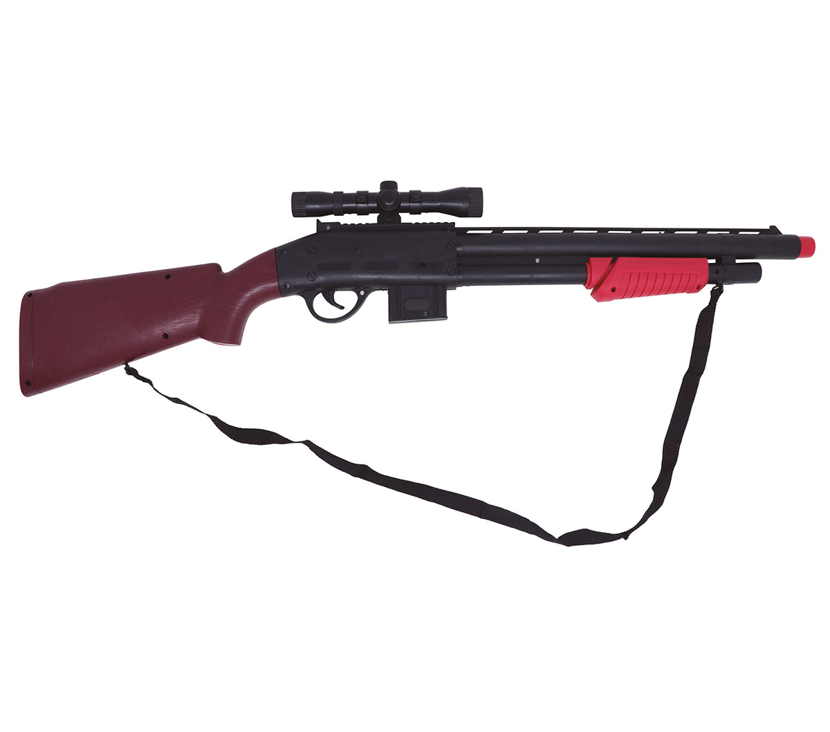 GP17287 – Repetiergewehr für Erwachsene 68 cm Attrappe – Farbe: Schwarz