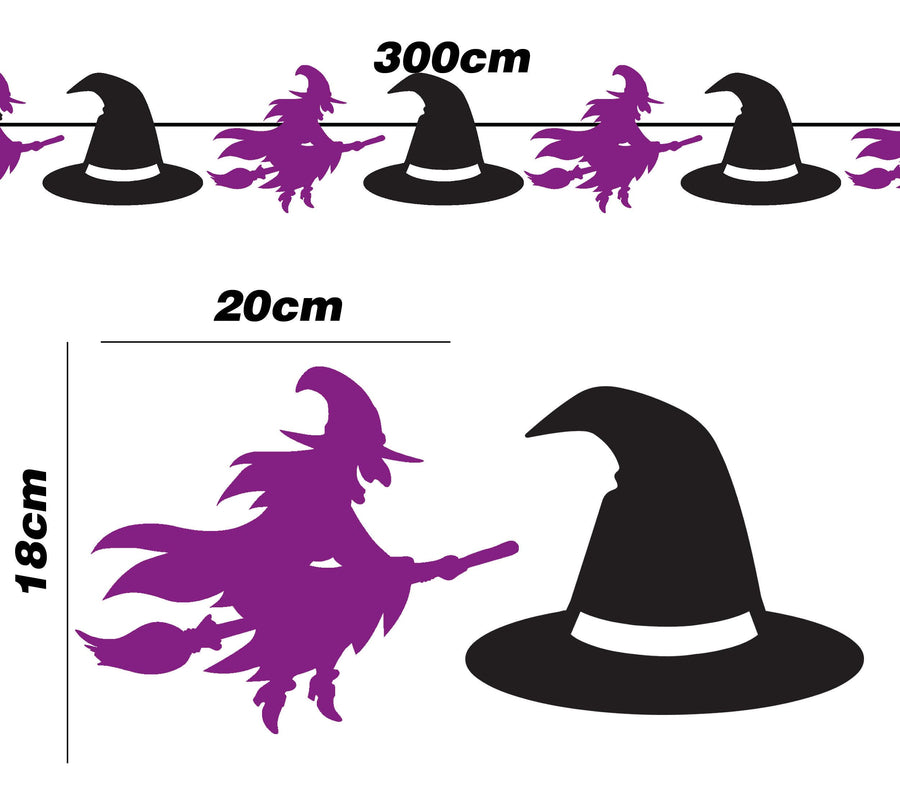 Halloween Girlande 300 cm Motivgirlande