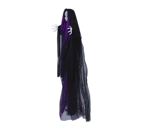 GP24020 – Hexen Dekoration Halloween Figur – Farbe: Schwarz