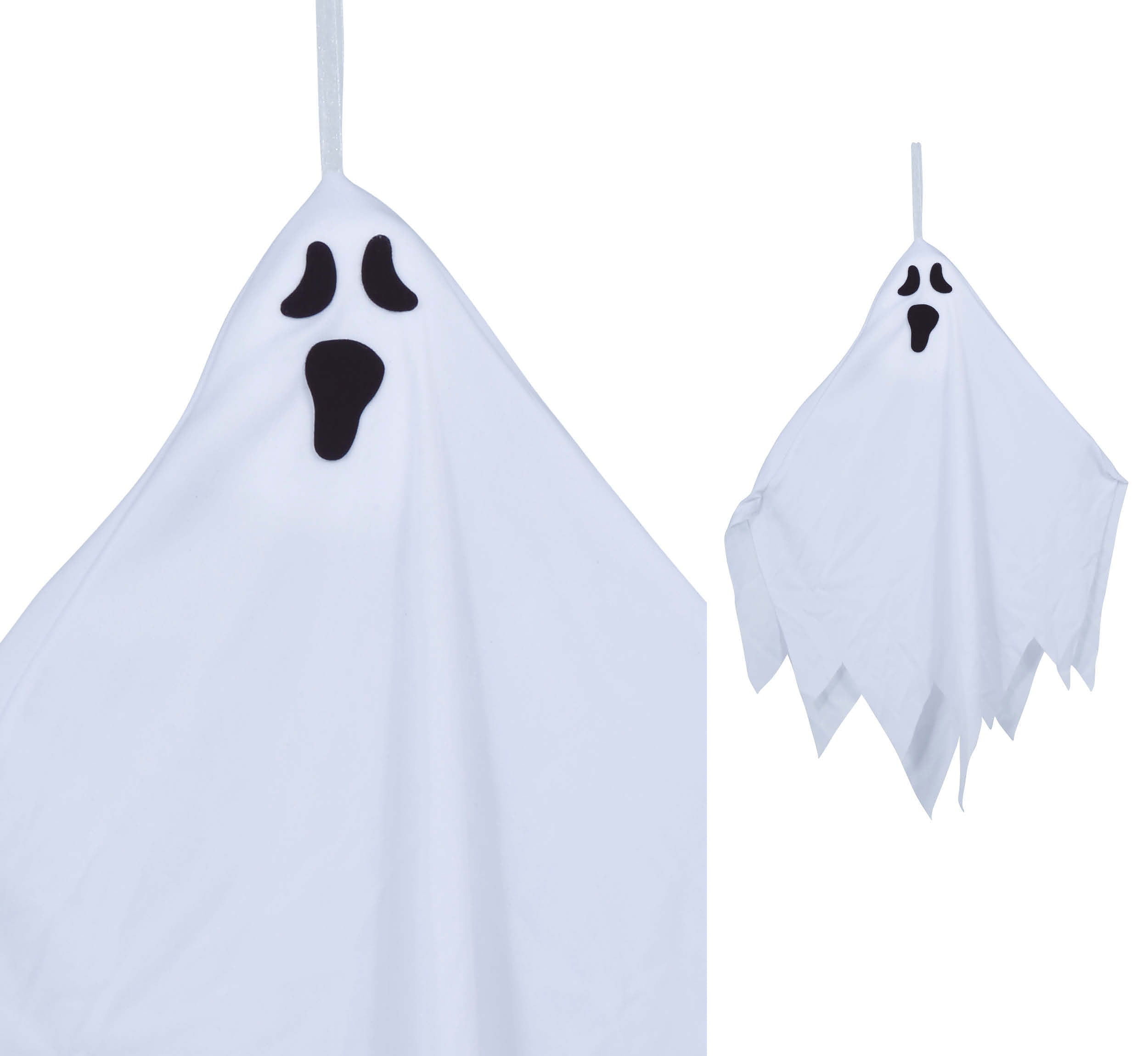 GP24090 – Gespenst Dekoration Hängende Figur – Farbe: Weiß