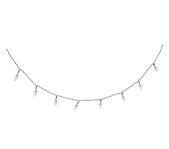 GP24098 – Gespenst Halloween Deko Girlande – Farbe: Orange, Ansicht 2