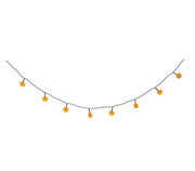 Kürbis Lichterkette 115 cm LED orange, Bild 1