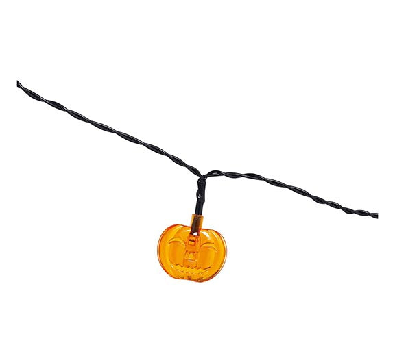 GP24100 – Halloween Kürbis Girlande Festliche Party – Farbe: Orange, Ansicht 2