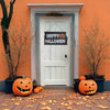 GP24104 – Halloween Kürbis Schild Gruselige Türdeko – Farbe: Schwarz