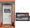 GP24104 – Halloween Kürbis Schild Gruselige Türdeko – Farbe: Schwarz