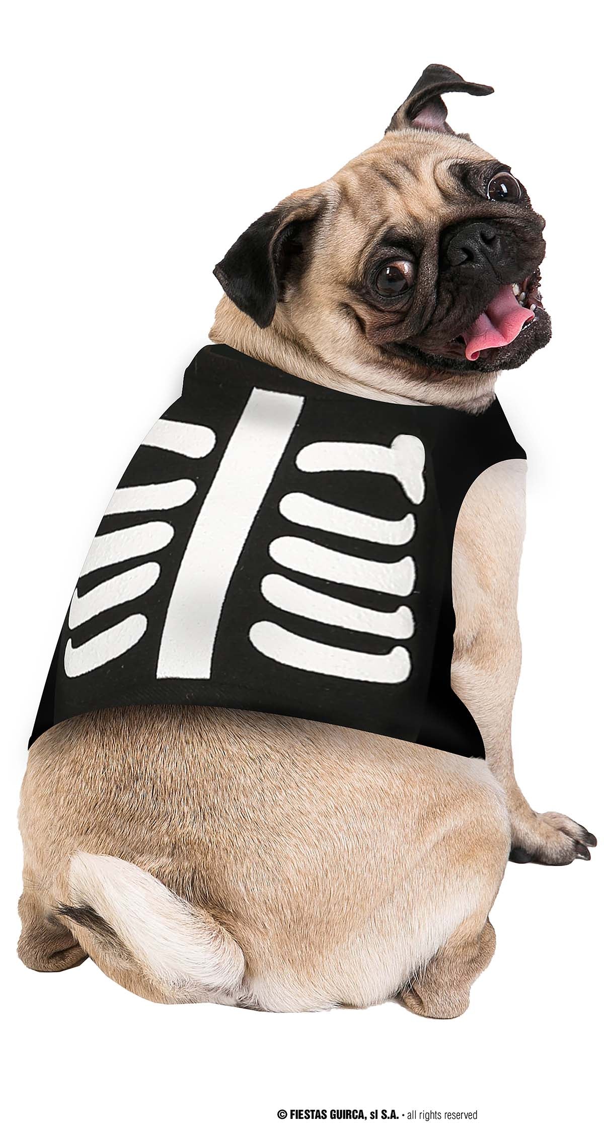 GP24109 – Skelett Haustier Outfit Halloween – Farbe: Schwarz
