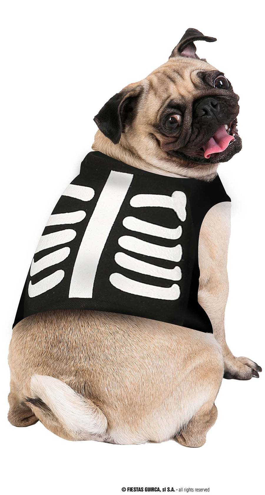 Skelett Haustier Outfit Halloween