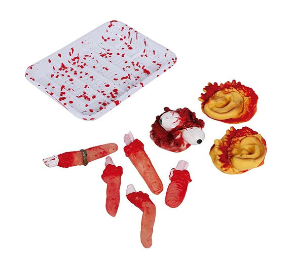GP24116 – Halloween Horror Organe Tablett – Farbe: Rot, Ansicht 2
