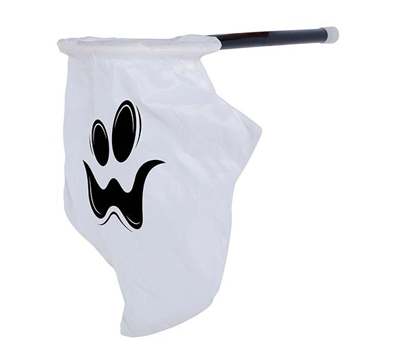 GP24124 – Gespenst Halloween Süßigkeiten Tasche – Farbe: Weiß, Ansicht 2