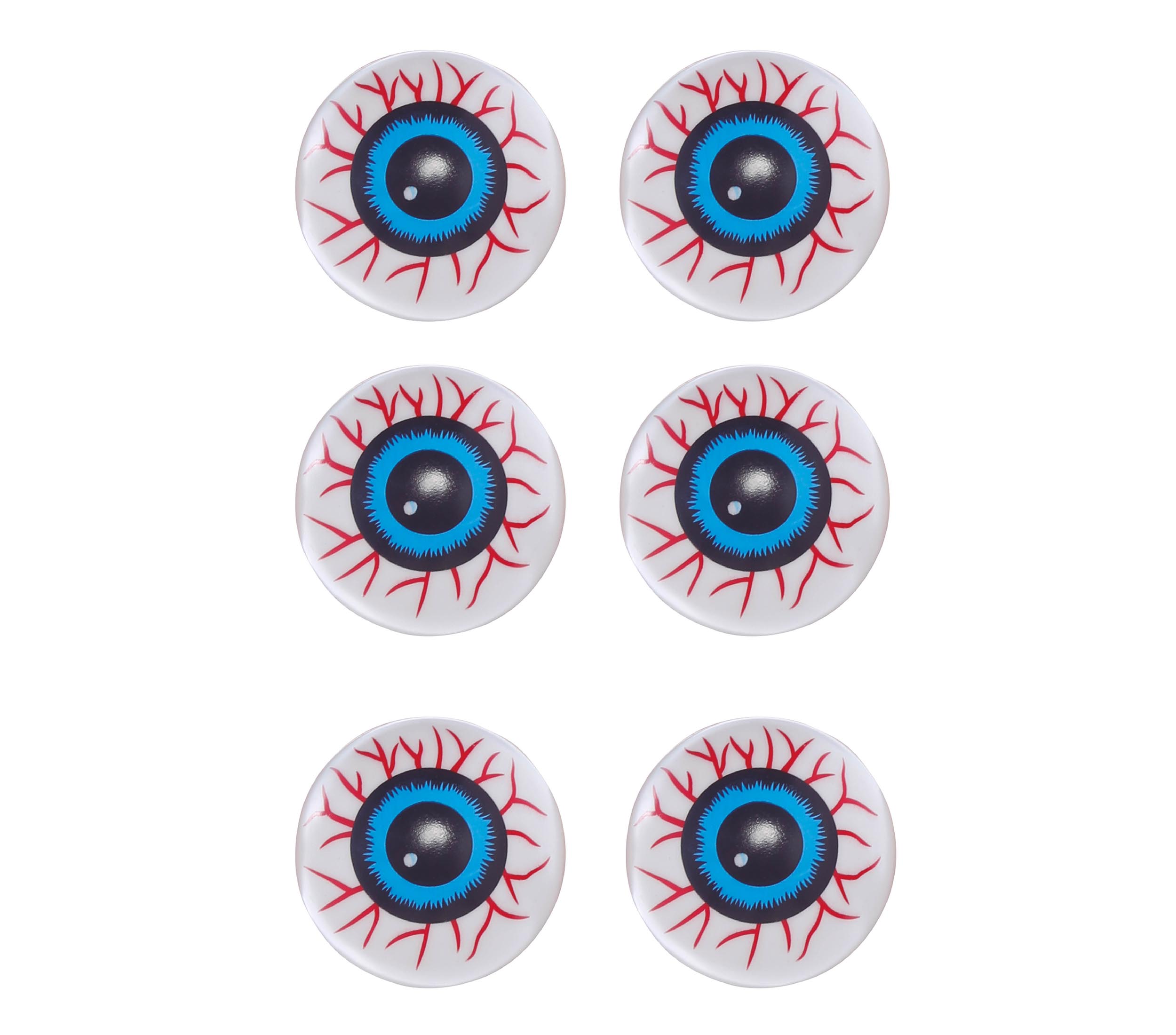 GP24125 – Halloween Set Gruselaugen Spinnen Dekoration – Farbe: Blau