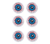 GP24125 – Halloween Set Gruselaugen Spinnen Dekoration – Farbe: Blau