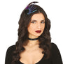 GP24131 – Halloween Haarreif Skelett Hand Mit Blume – Farbe: Schwarz
