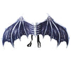 GP24138 – Skelett Flügel Halloween Kostüm – Farbe: Schwarz