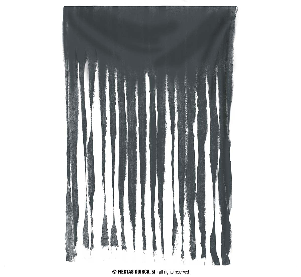 GP24155 – Halloween Geistervorhang Spuk Horror – Farbe: Grau