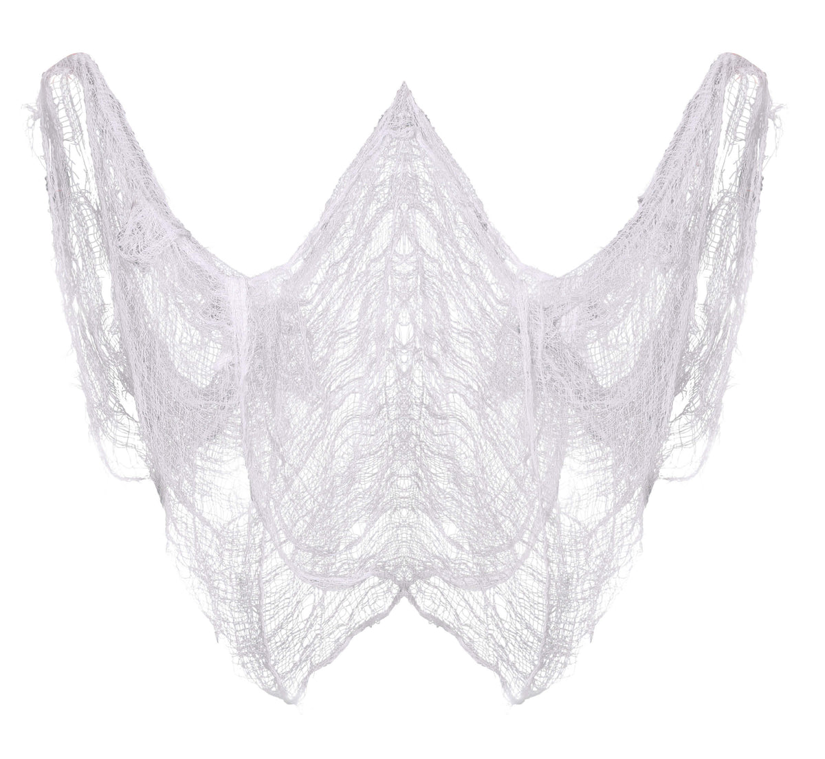 GP24165 – Halloween Spinnennetz Geisterhaus – Farbe: Weiß