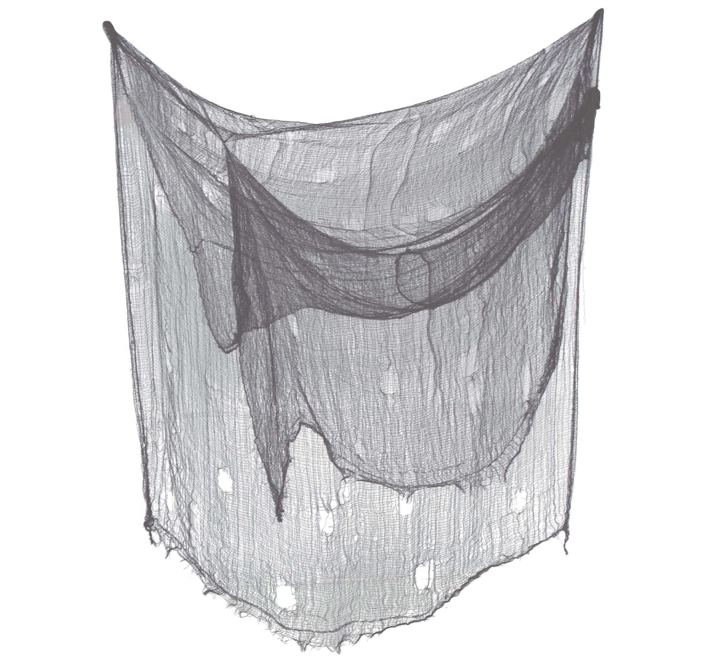 GP24165 – Halloween Spinnennetz Geisterhaus – Farbe: Grau