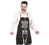 GP24170 – Skelett Schürze Halloween Party – Farbe: Schwarz
