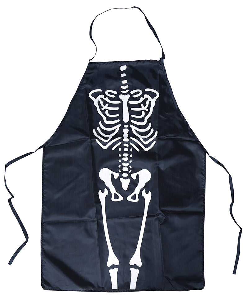 GP24170 – Skelett Schürze Halloween Party – Farbe: Schwarz