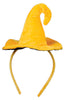 GP24175 – Zauberer Kürbis Hut Haarreif Hexenhut – Farbe: Orange