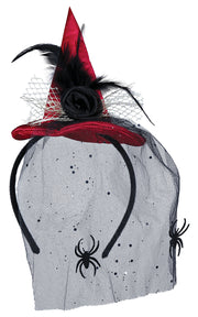 Hexen Tiara Minizylinder Kostüm, Bild 2