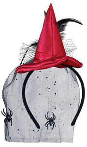 Hexen Tiara Minizylinder Kostüm, Bild 3