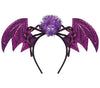 GP24179 – Fantasie Flügel Kopfschmuck Lila Tiara – Farbe: Lila
