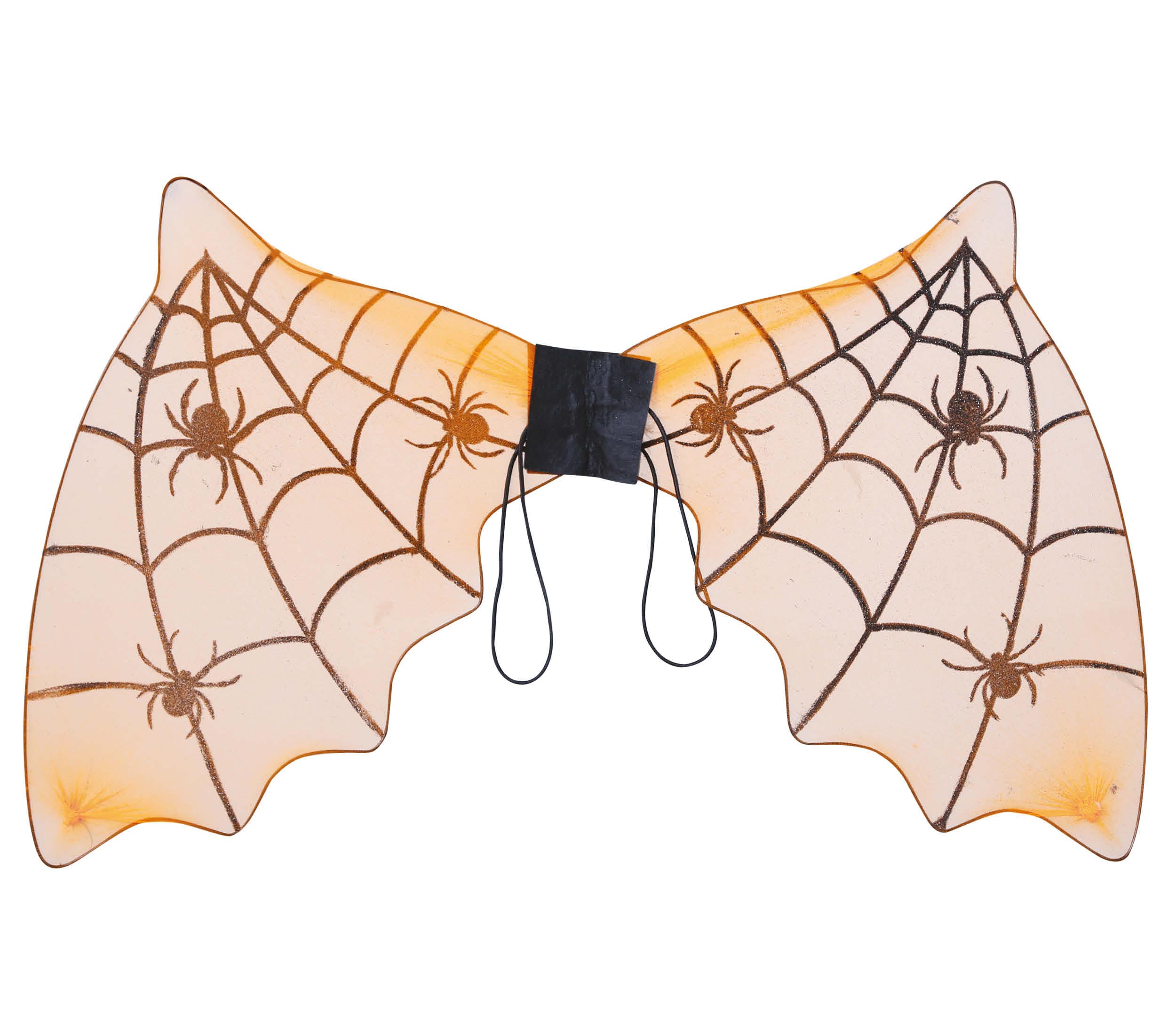 GP24185 – Tiermotiv Spinnennetz Fledermausflügel – Farbe: Orange