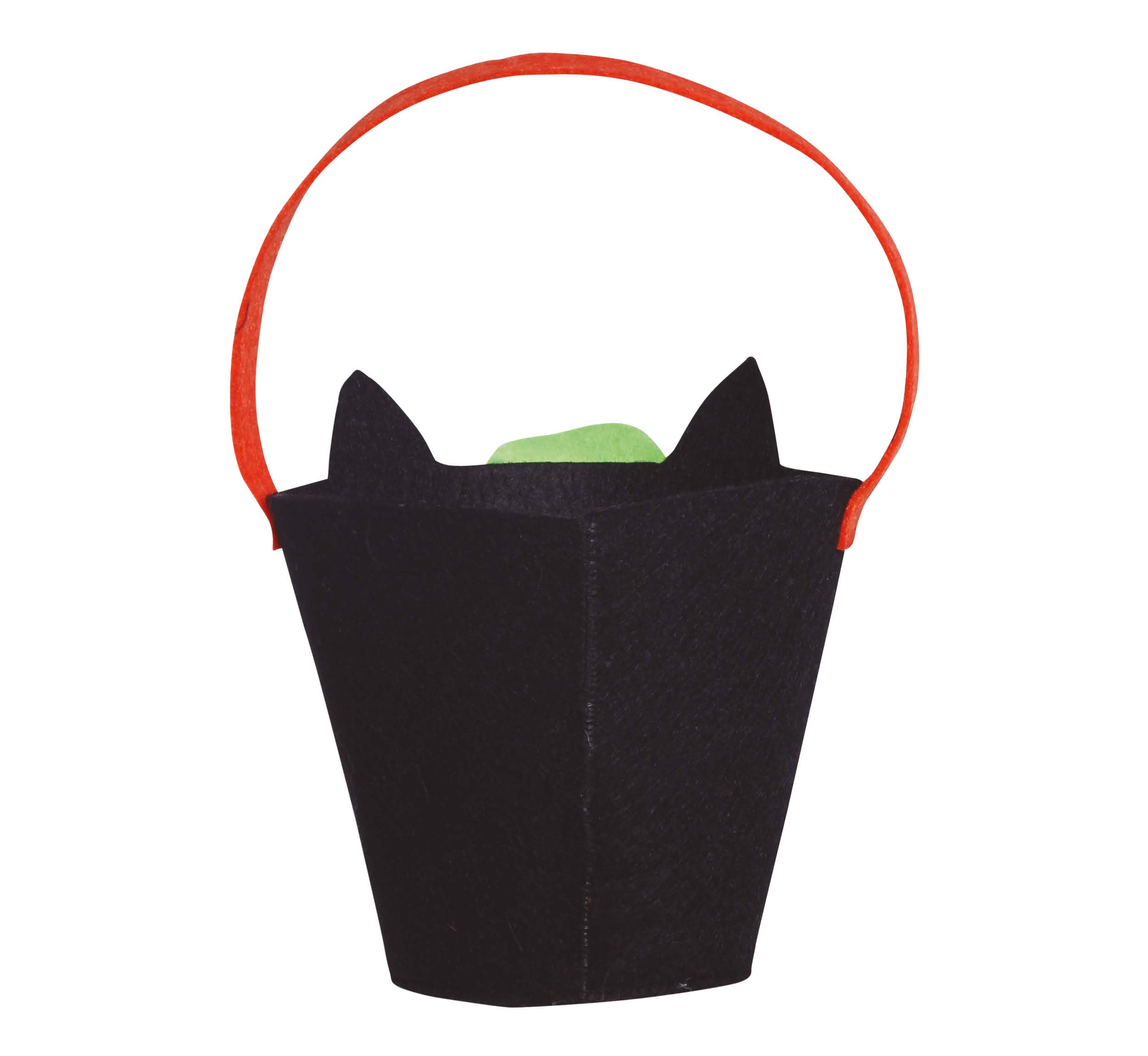 GP24208 – Katze Halloween Süßigkeiten Kübel Nacht – Farbe: Schwarz