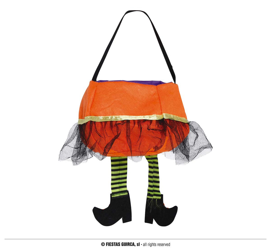 GP24210 – Halloween Süßigkeiten Beutel Trick Or Treat – Farbe: Orange, Ansicht 2