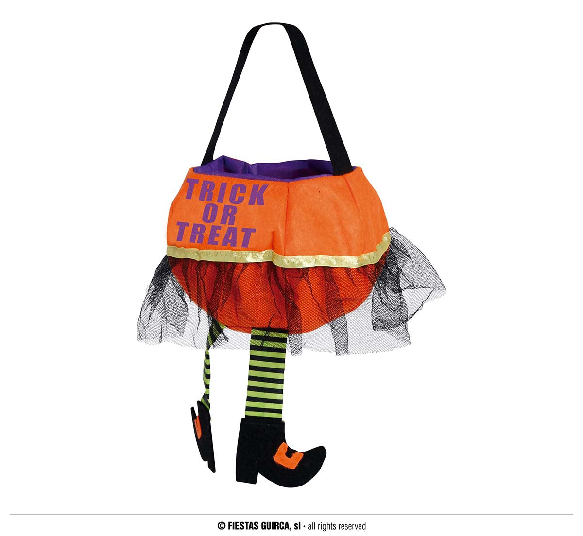 GP24210 – Halloween Süßigkeiten Beutel Trick Or Treat – Farbe: Orange