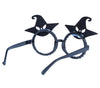 GP24219 – Hexe Glamour Brille Funkelnde Halloween – Farbe: Schwarz