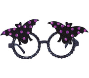 Fledermaus Halloween Glitzer Brille, Bild 2