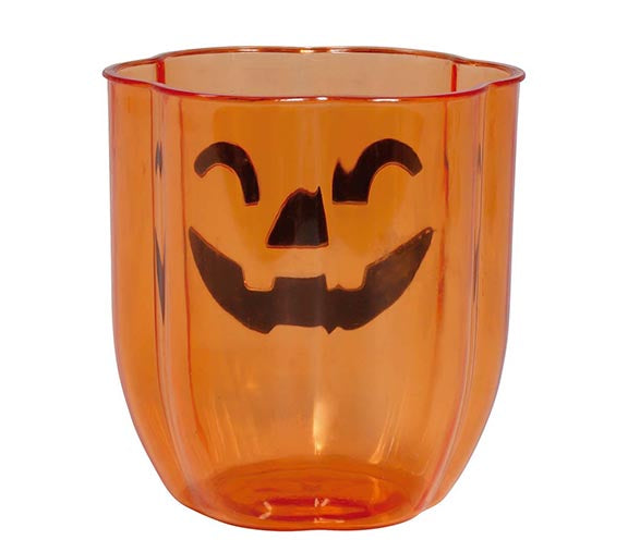 GP24233 – Halloween Kürbis Becher Deko Tasse – Farbe: Orange