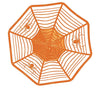 GP24236 – Halloween Spinnennetz Tablett Dekoration – Farbe: Orange