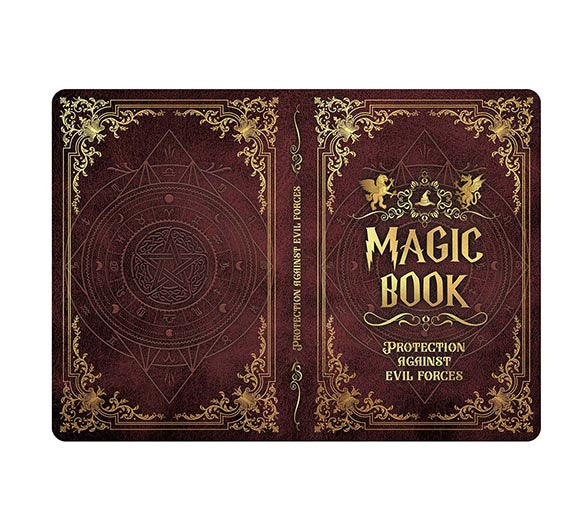 GP24244 – Magie Buch Hexerei Fantasy Halloween – Farbe: Braun