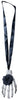 GP24337 – Skelett Halskette Halloween Dekoration – Farbe: Schwarz