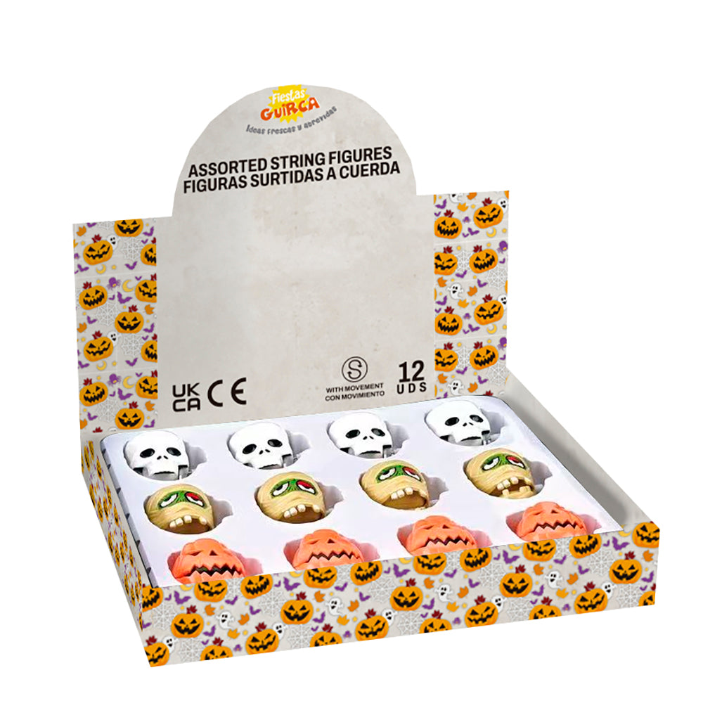 GP24343 – Halloween Zombie Kürbis Schädel Beweglich – Farbe: Mehrfarbig