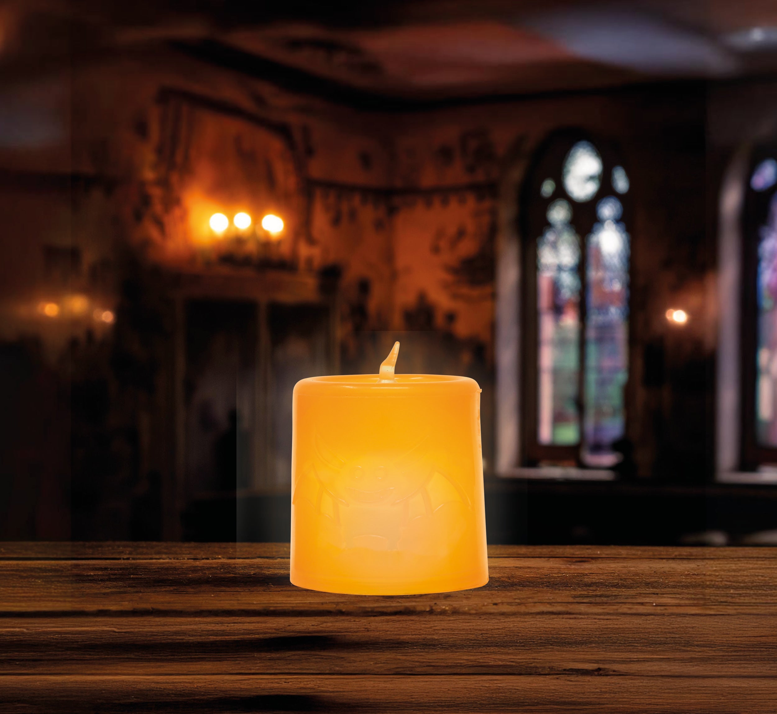 GP24354 – Halloween Flackerndes Kerzenlicht – Farbe: Schwarz