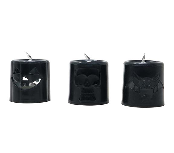 GP24354 – Halloween Flackerndes Kerzenlicht – Farbe: Schwarz
