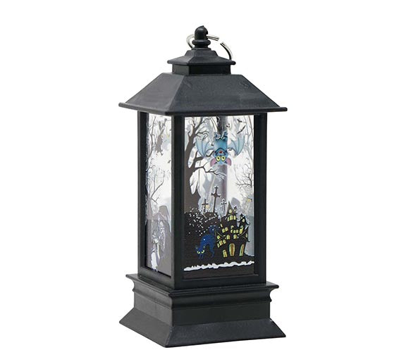 GP24357 – Halloween Dekoration Grusel Laterne – Farbe: Schwarz
