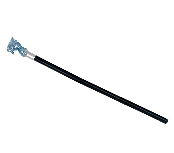 GP24372 – Vampir Stab Zauberer Drachendekor – Farbe: Schwarz, Ansicht 2