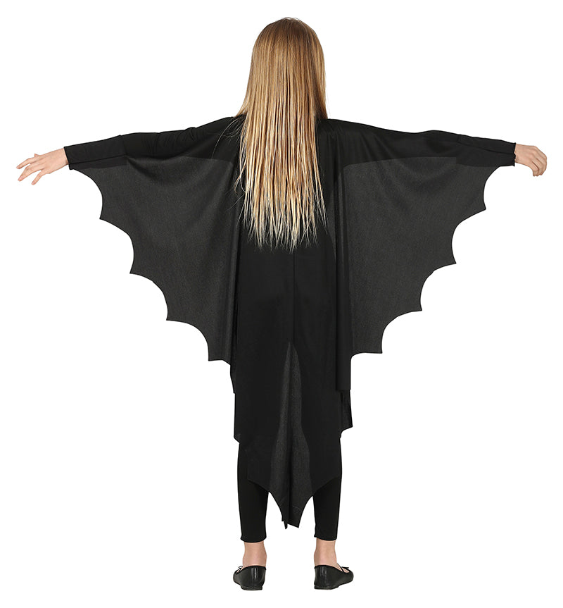 GP24375 – Vampir Nacht Kreatur Halloween Umhang – Farbe: Schwarz