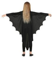 Fledermaus Umhang für Kinder 100 cm schwarz, Bild 3