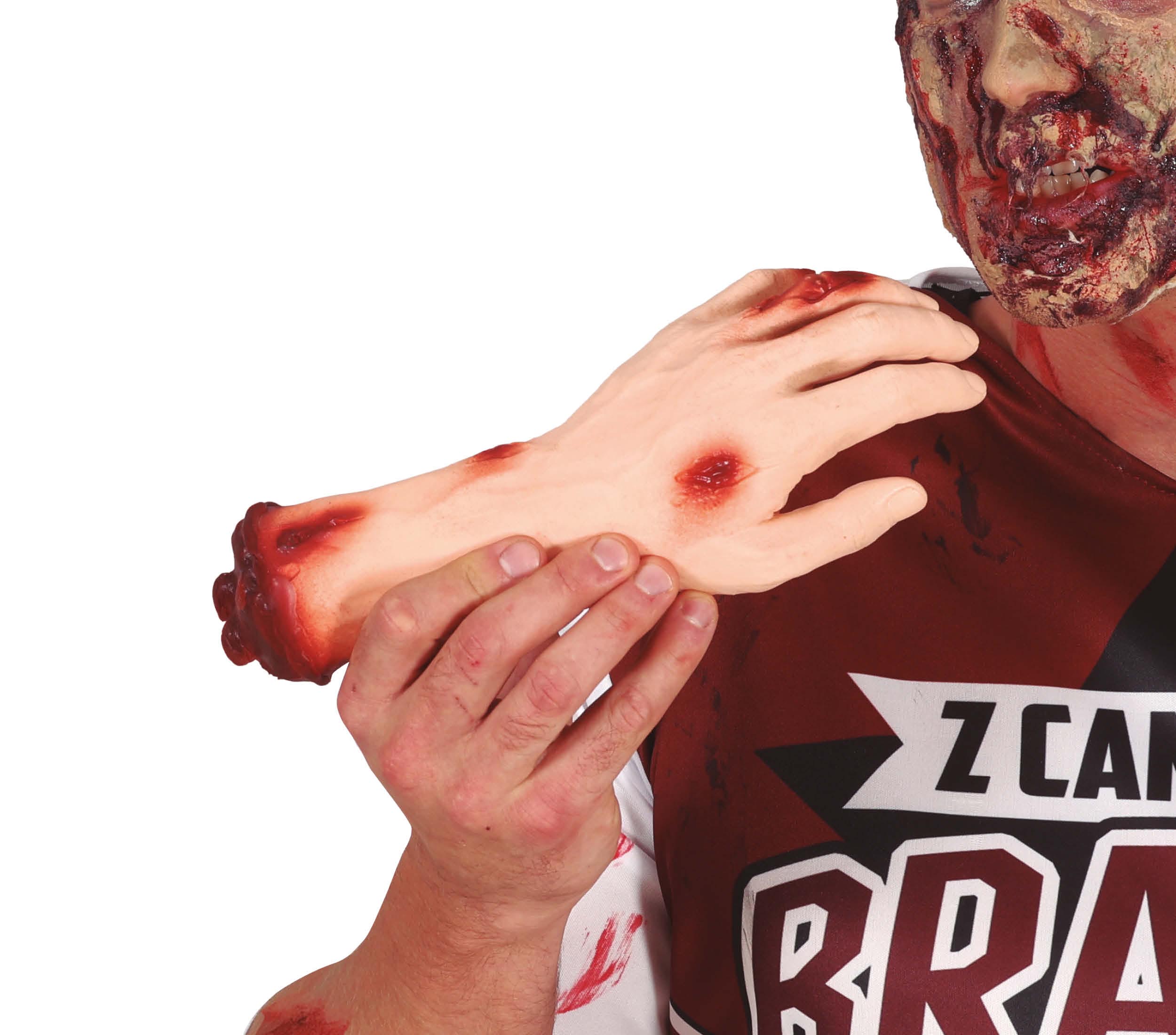 GP24383 – Halloween Zombie Hand Blutige Amputation – Farbe: Natural