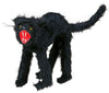 GP24386 – Tierische Halloween Deko Gruselige Schwarze Katze – Farbe: Schwarz