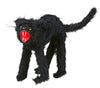 GP24386 – Tierische Halloween Deko Gruselige Schwarze Katze – Farbe: Schwarz