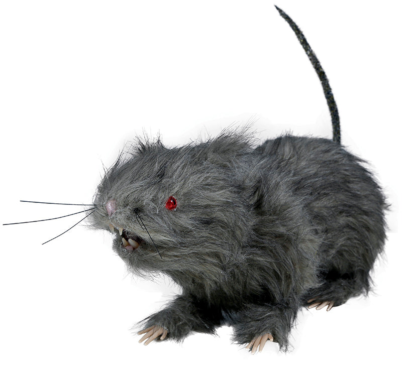 GP24389 – Tier Ratte Halloween Dekoration Horror – Farbe: Grau